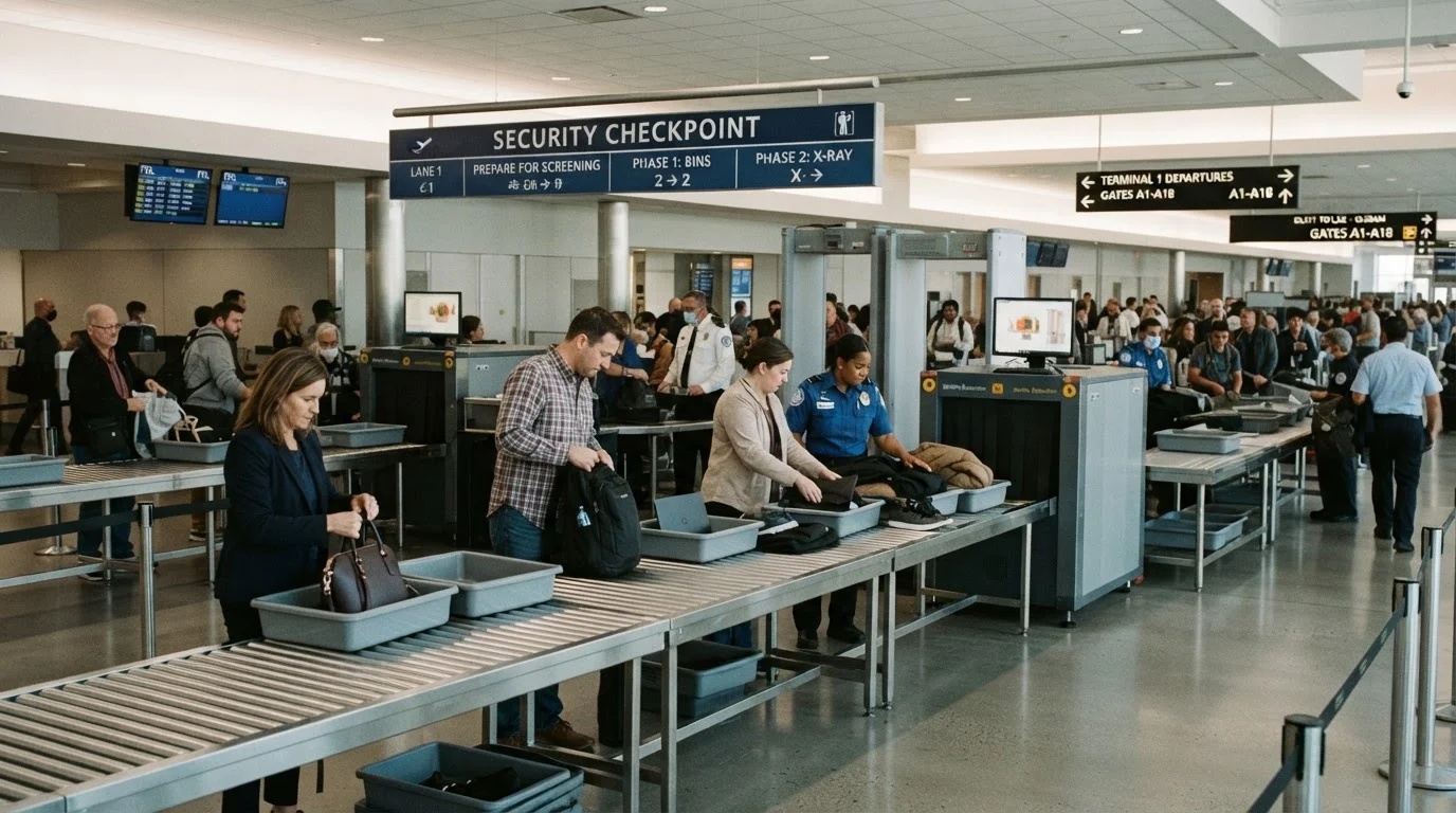 Airport Security From Start to Finish: A First-Timer's Complete Walkthrough