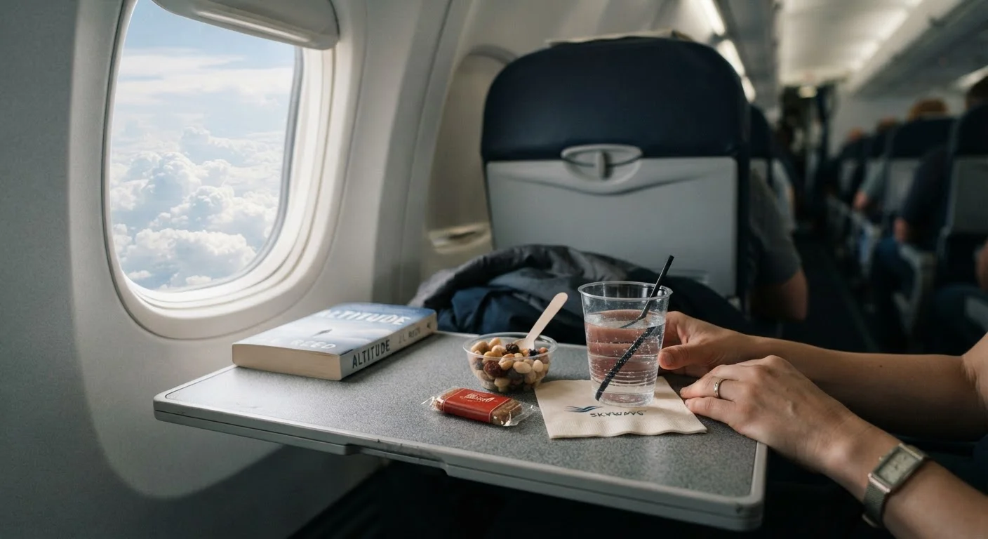 Eating and Drinking Before and During a Flight: Common Missteps