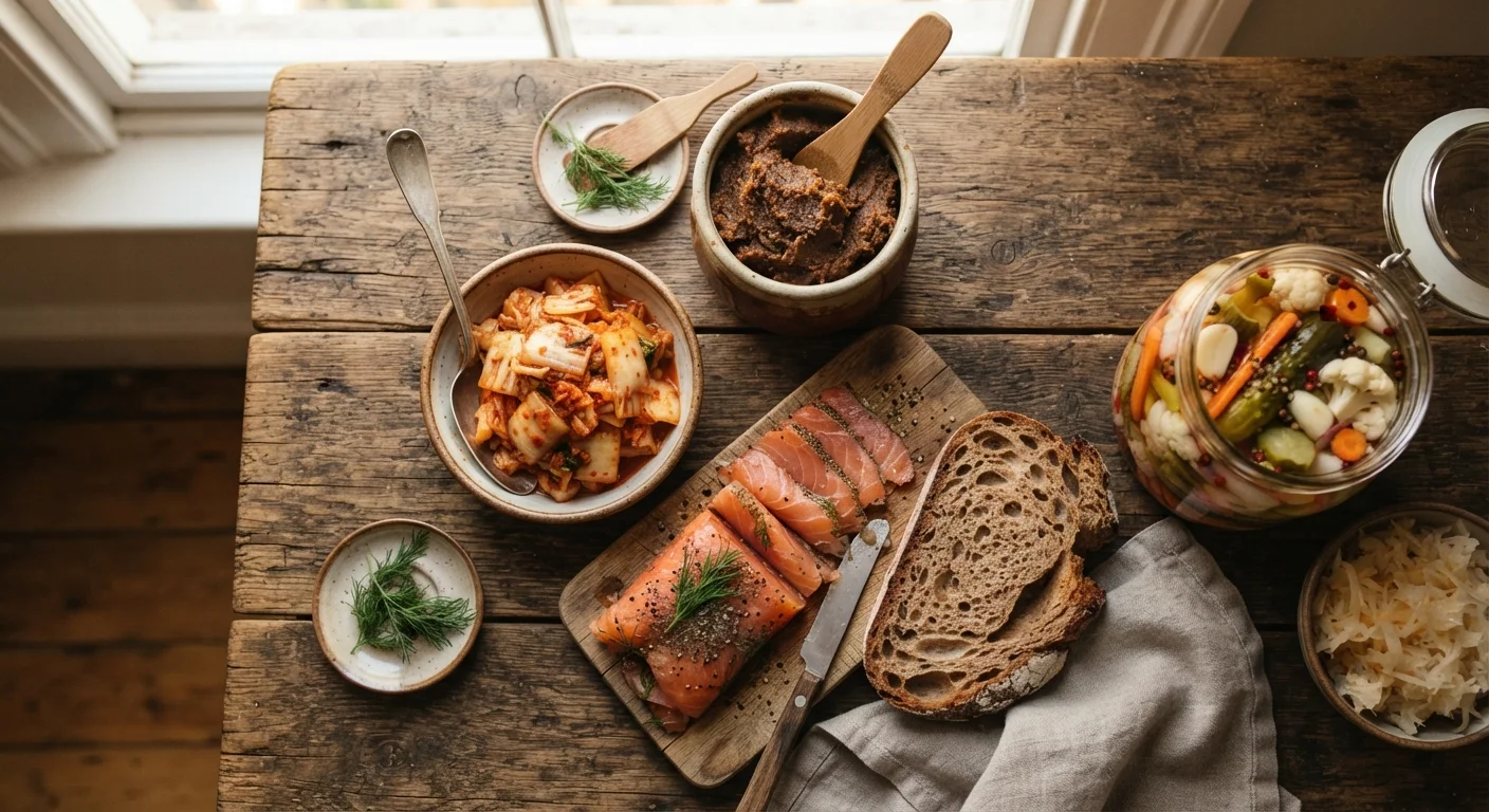 Fermentation Across Borders: How Preserved Foods Map a Region's History