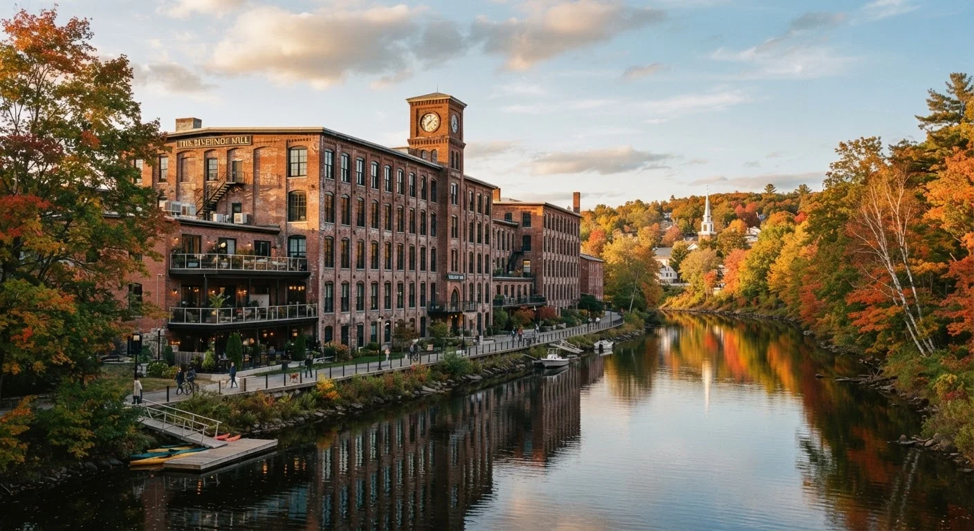 Forgotten Mill Towns of New England That Have Quietly Reinvented Themselves