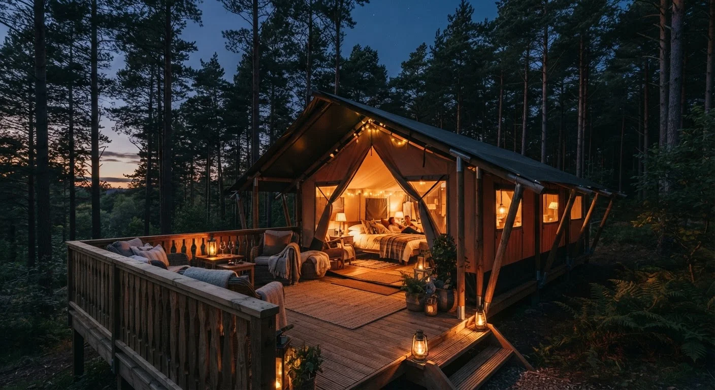 Glamping vs. Camping: Where the Line Actually Falls