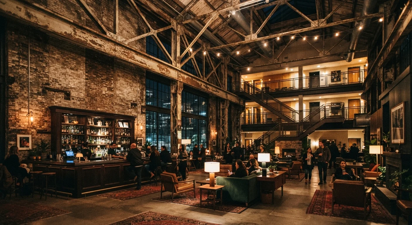 How Adaptive Reuse Turns Forgotten Buildings Into Remarkable Places to Sleep