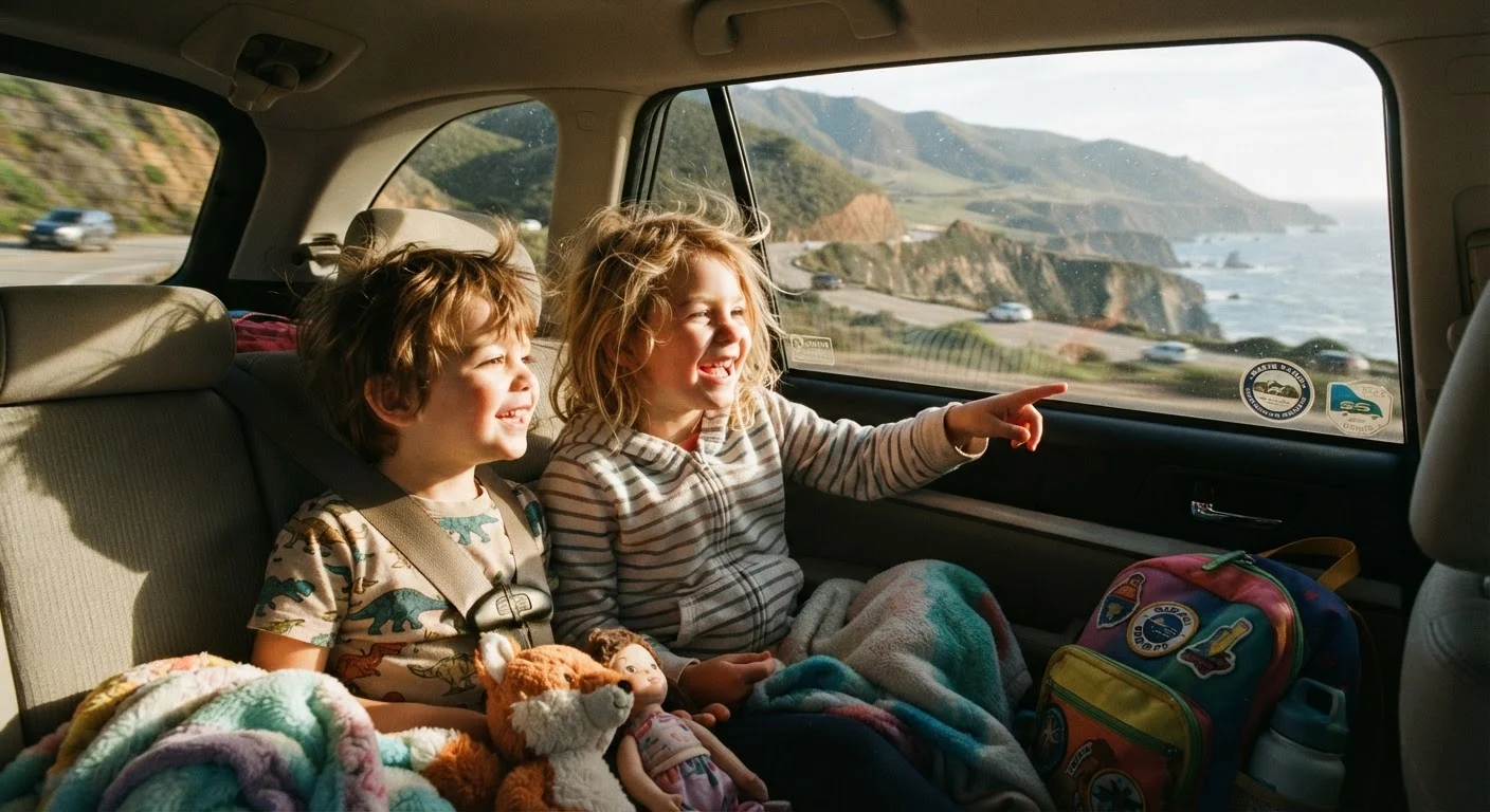 Keeping Kids Comfortable on Long Drives Without Screens