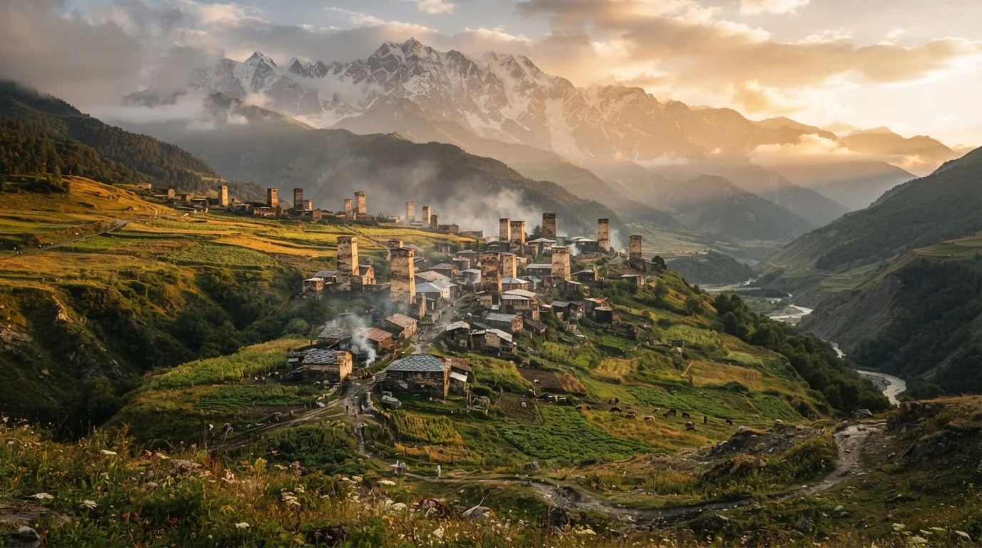 Mountain Villages of the Caucasus: Georgia, Armenia, and Azerbaijan Off the Usual Route