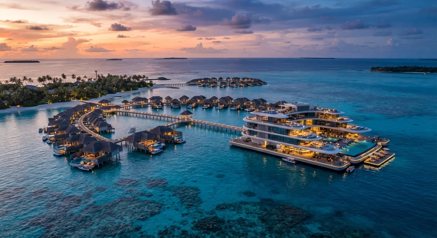 Overwater Bungalows vs. Floating Hotels: Two Very Different Ways to Sleep on Water