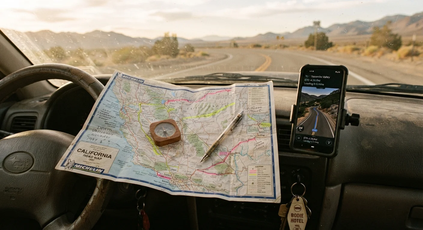Paper Maps vs. GPS Apps: Navigating the Open Road
