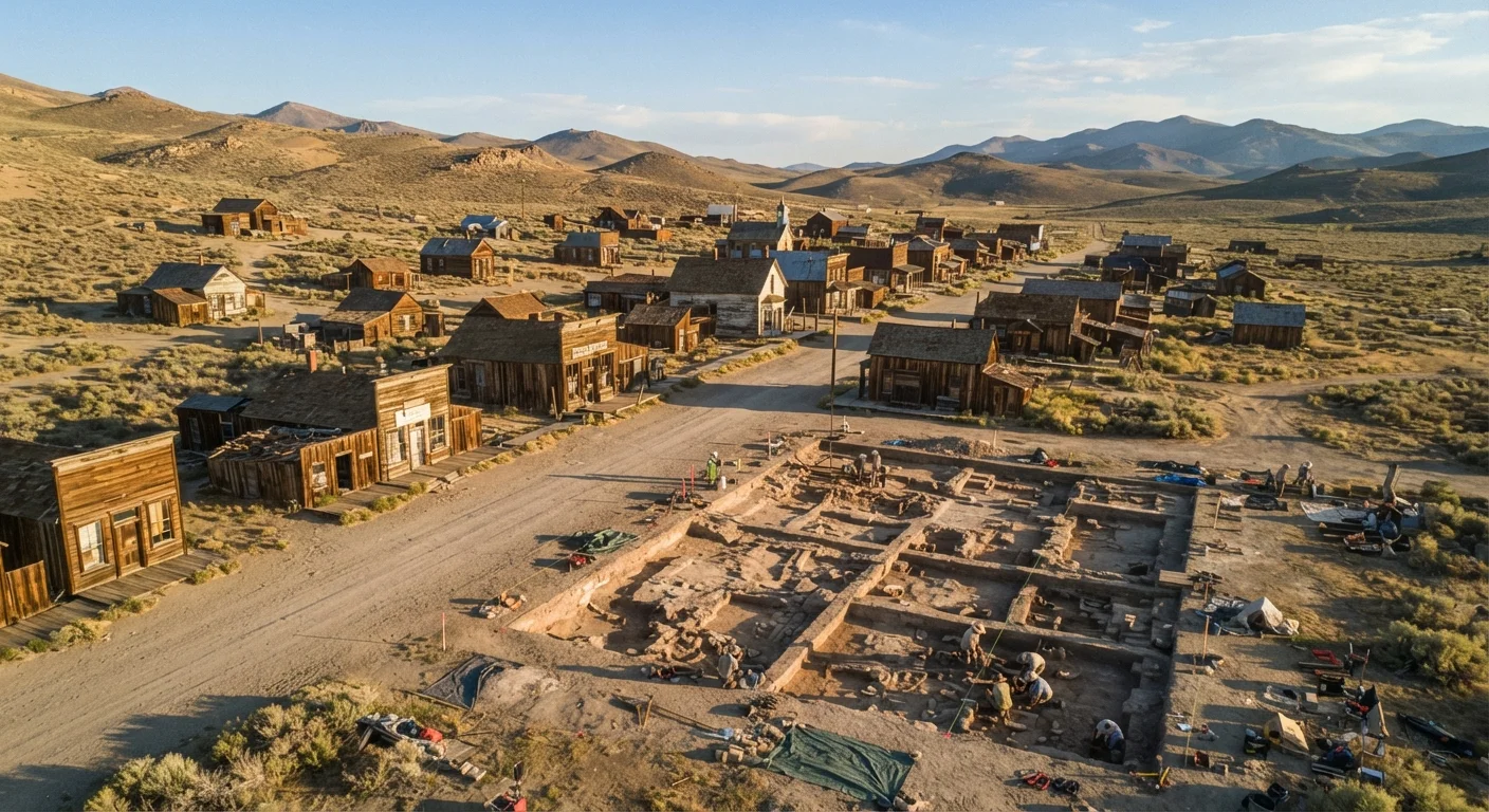 Preserved Ghost Towns vs. Active Archaeological Digs: Two Very Different Visits