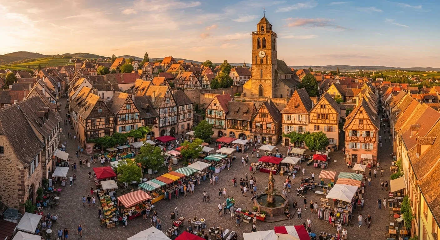Reading a Small Town Like a Local: Markets, Architecture, and Public Squares