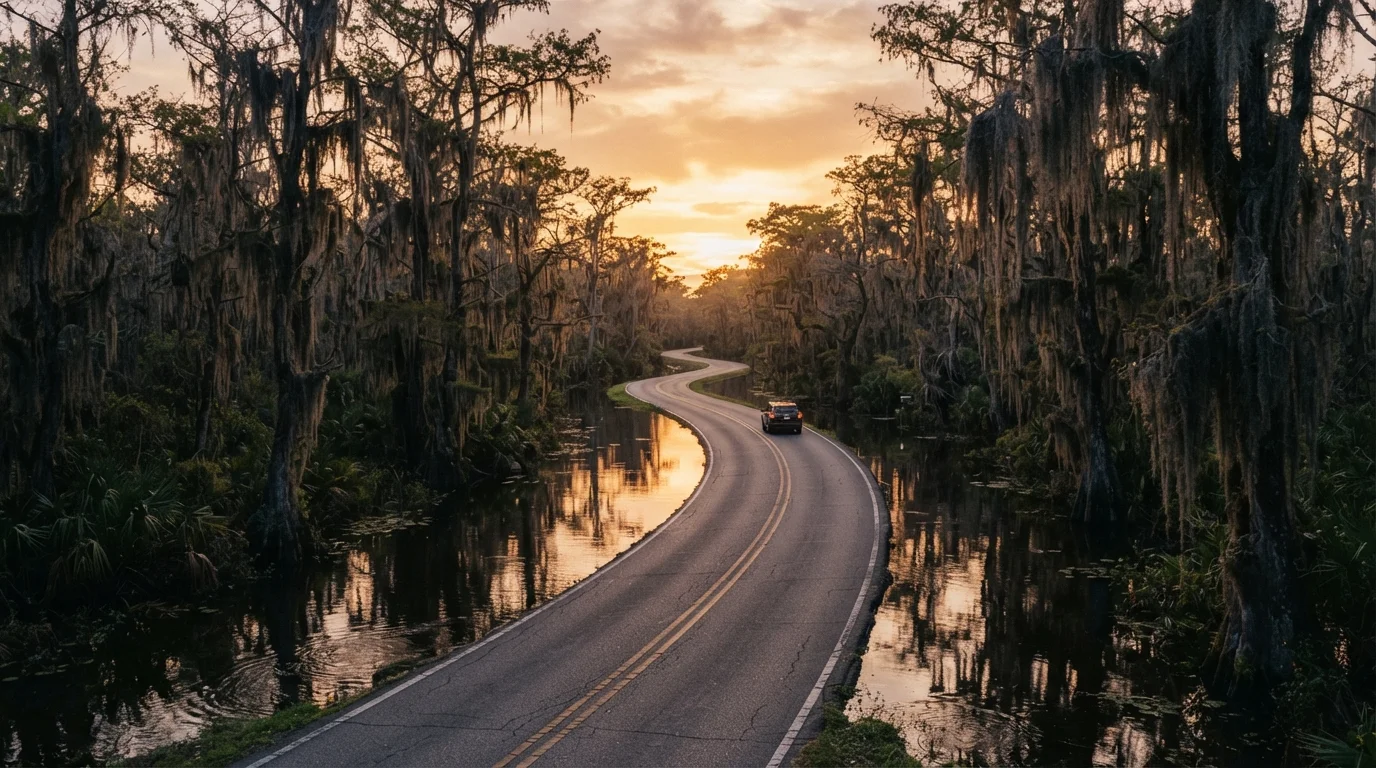 Scenic Drives in the Deep South That Most Travelers Never Hear About