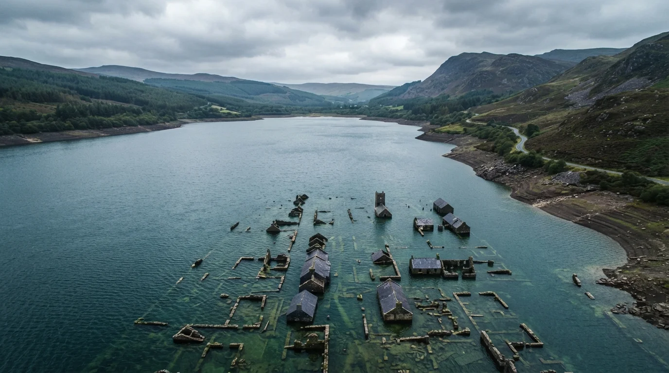Sunken and Submerged: Drowned Settlements That Still Exist Below Waterlines