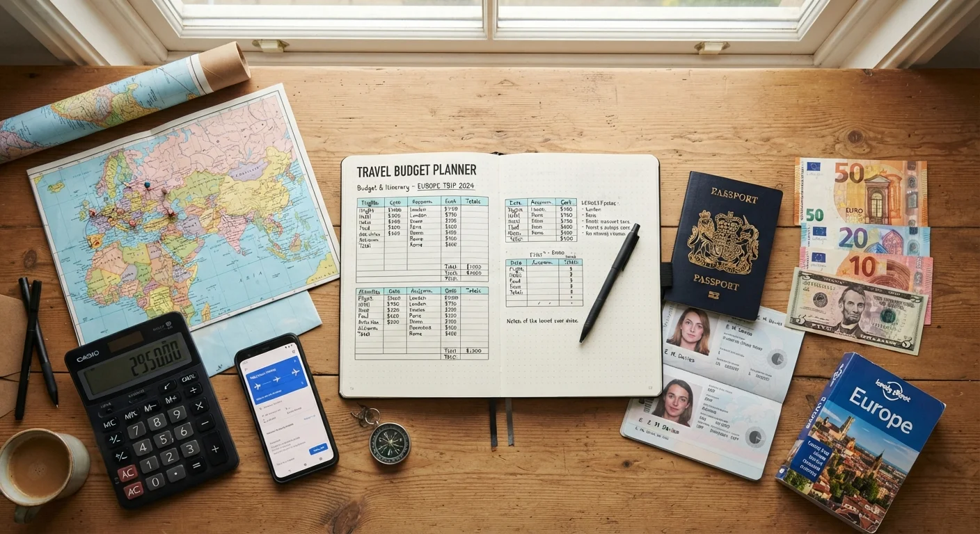 The Complete Travel Budgeting Guide: Planning, Tracking, and Adjusting Costs