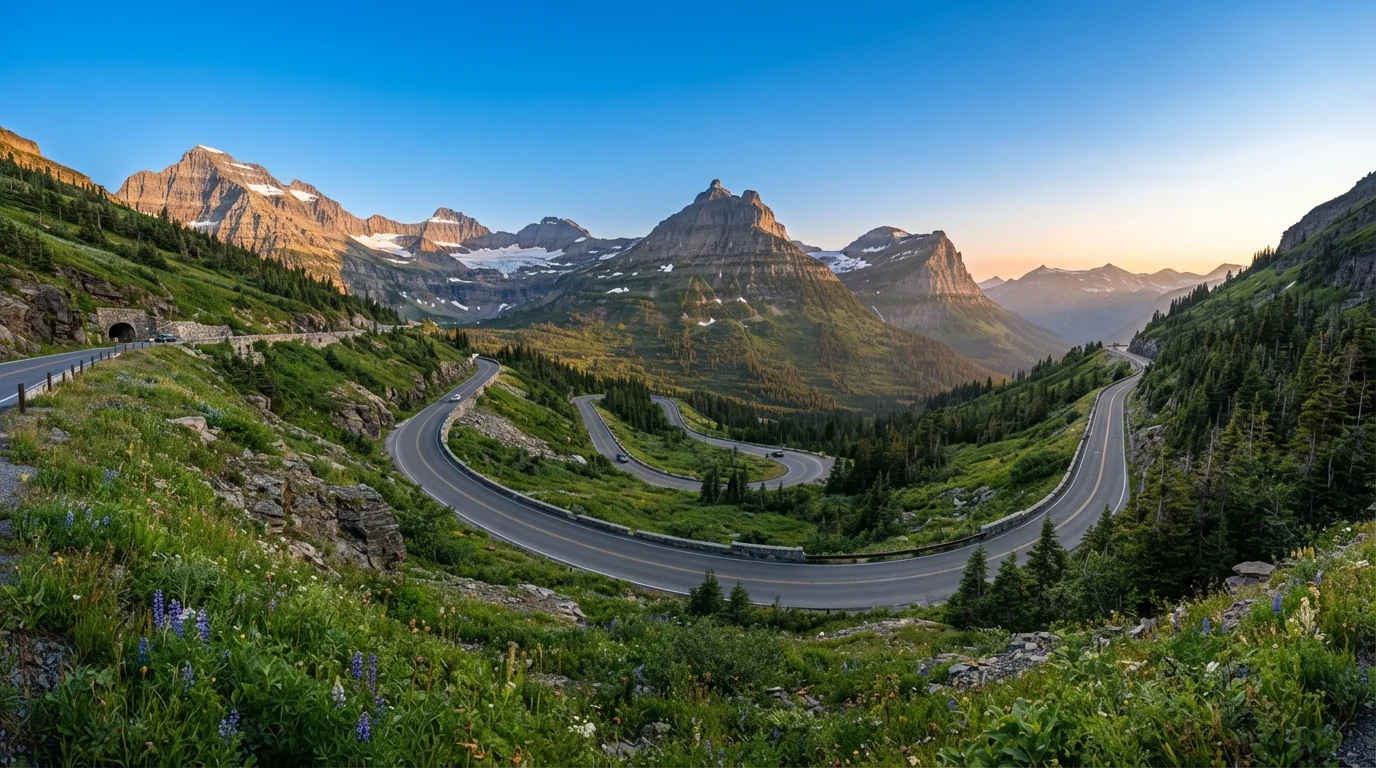 The Going-to-the-Sun Road: Driving Through Glacier's Heart