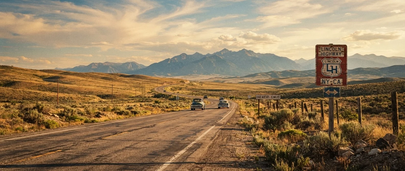 The Historic Lincoln Highway: America's First Coast-to-Coast Road